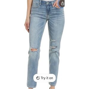 Sneak Peek Sexy Boyfriend Distressed Jeans